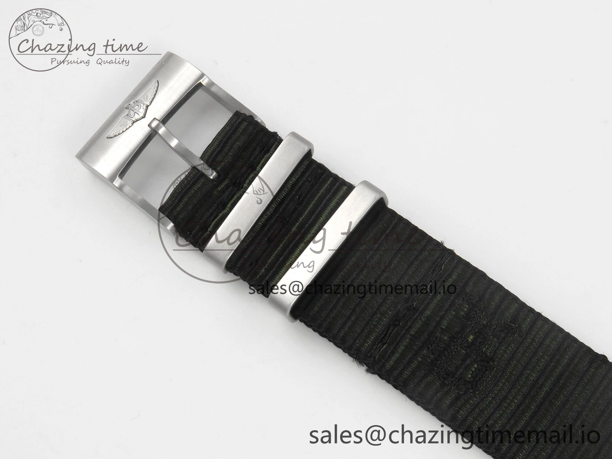 SportInspired Superocean 44mm SS TF 1:1 Best Edition Green Dial Green Bezel on Green Nylon Strap A2824 V 5398