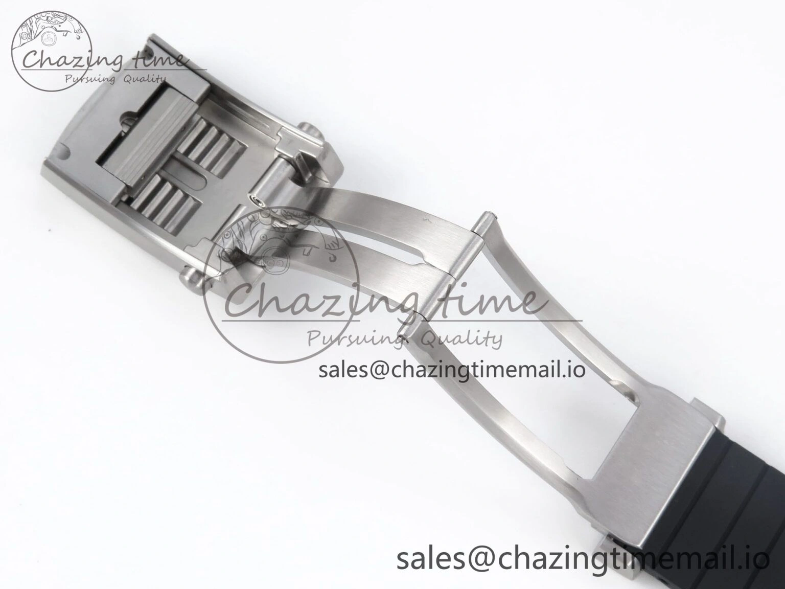 Flexible Superocean 44mm SS TF 1:1 Best Edition Yellow Dial Black Bezel on Black Rubber Strap A 5419