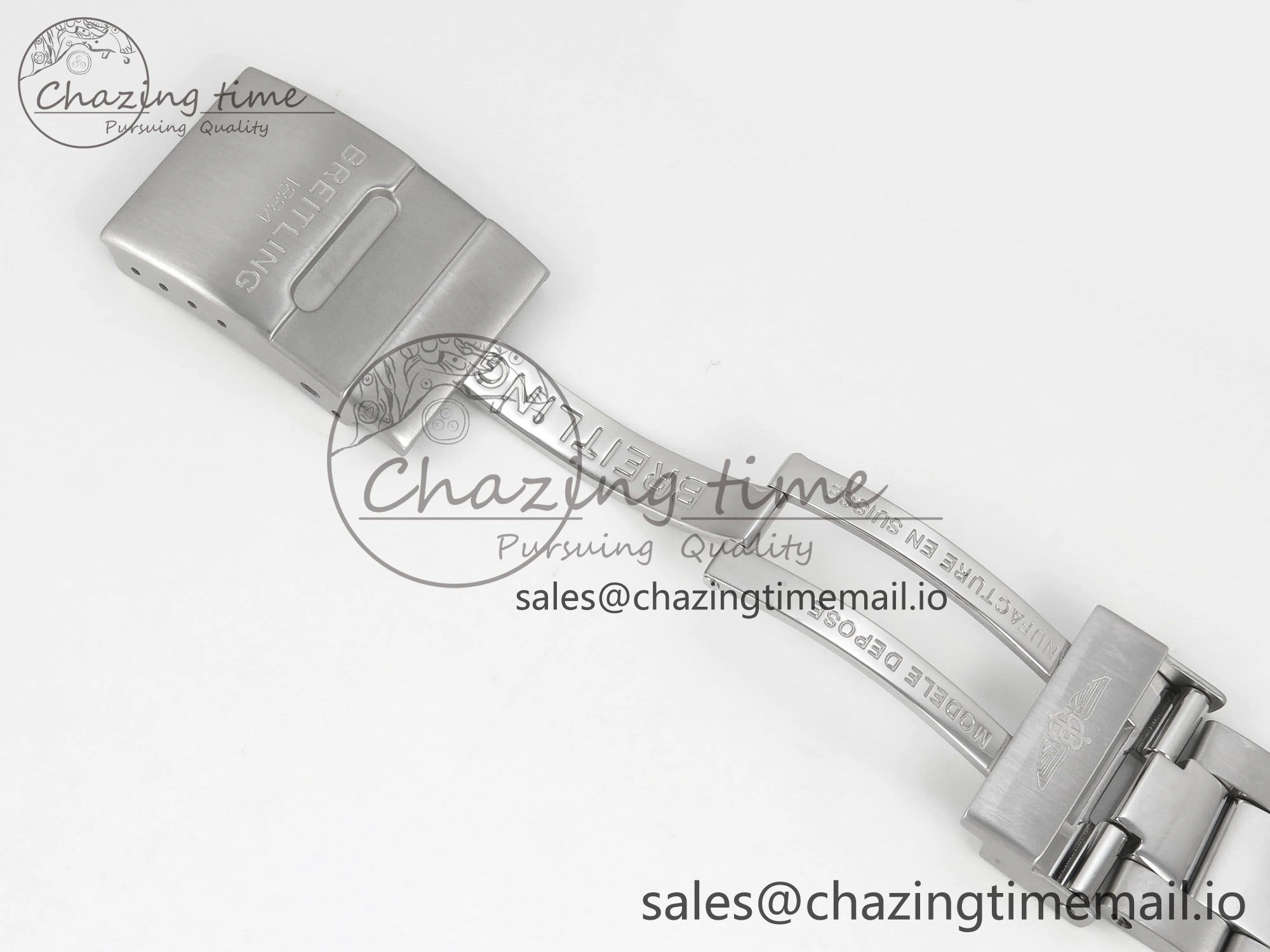 Superocean 44mm SS TF 1:1 Best Edition Yellow Dial Black Bezel on SS Bracelet A2824 V Original 5401