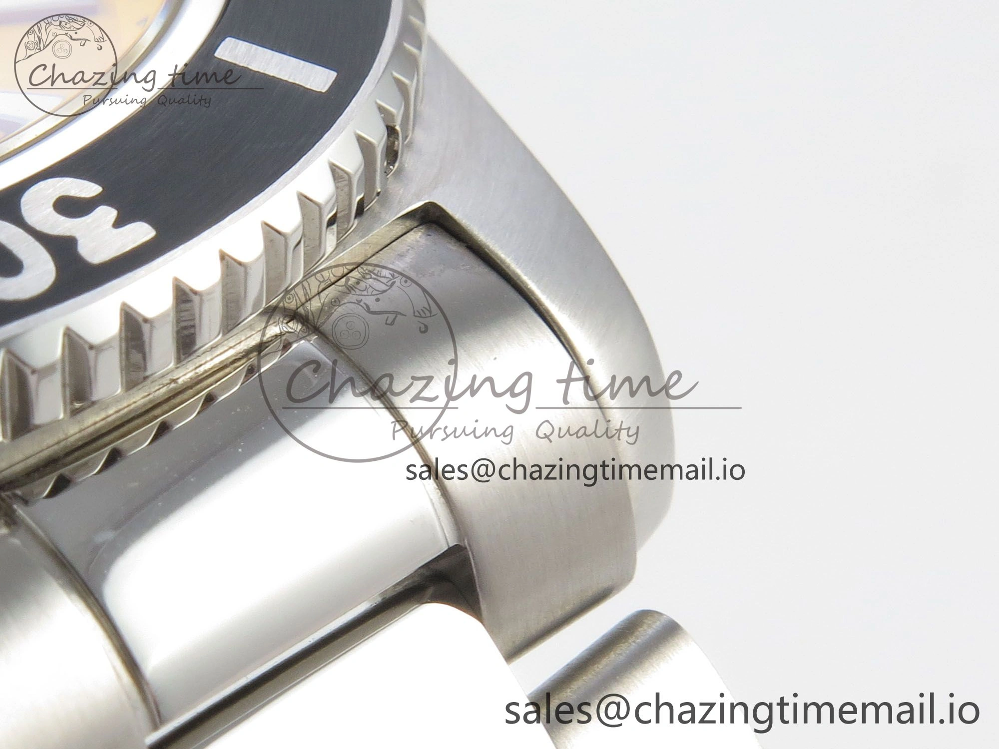 Superocean 44mm SS TF 1:1 Best Edition Yellow Dial Black Bezel on SS Bracelet A2824 V Original 5401