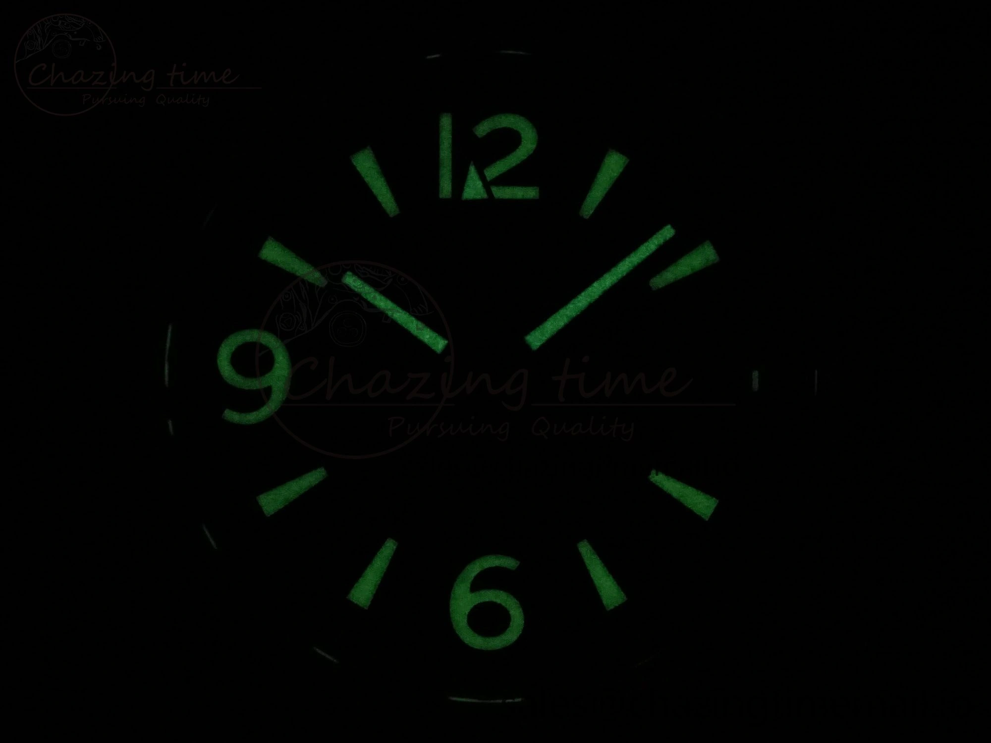 Superocean 44mm SS TF 1:1 Best Edition Yellow Dial Black Bezel on SS Bracelet A2824 V Original 5401