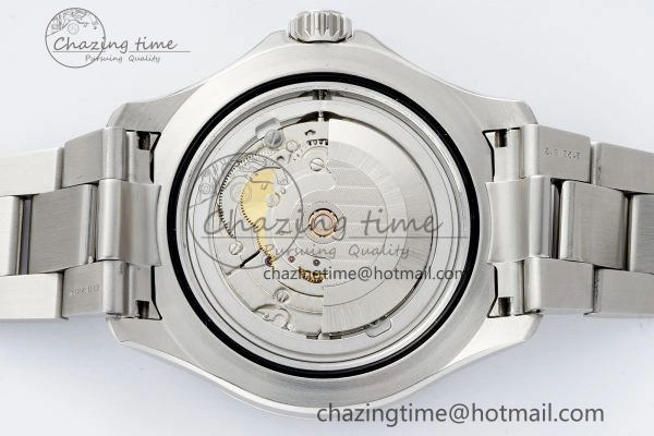 Breathable Superocean 44mm TF 1:1 Best Edition Blue White Dial Blue Bezel on SS Bracelet A 5522