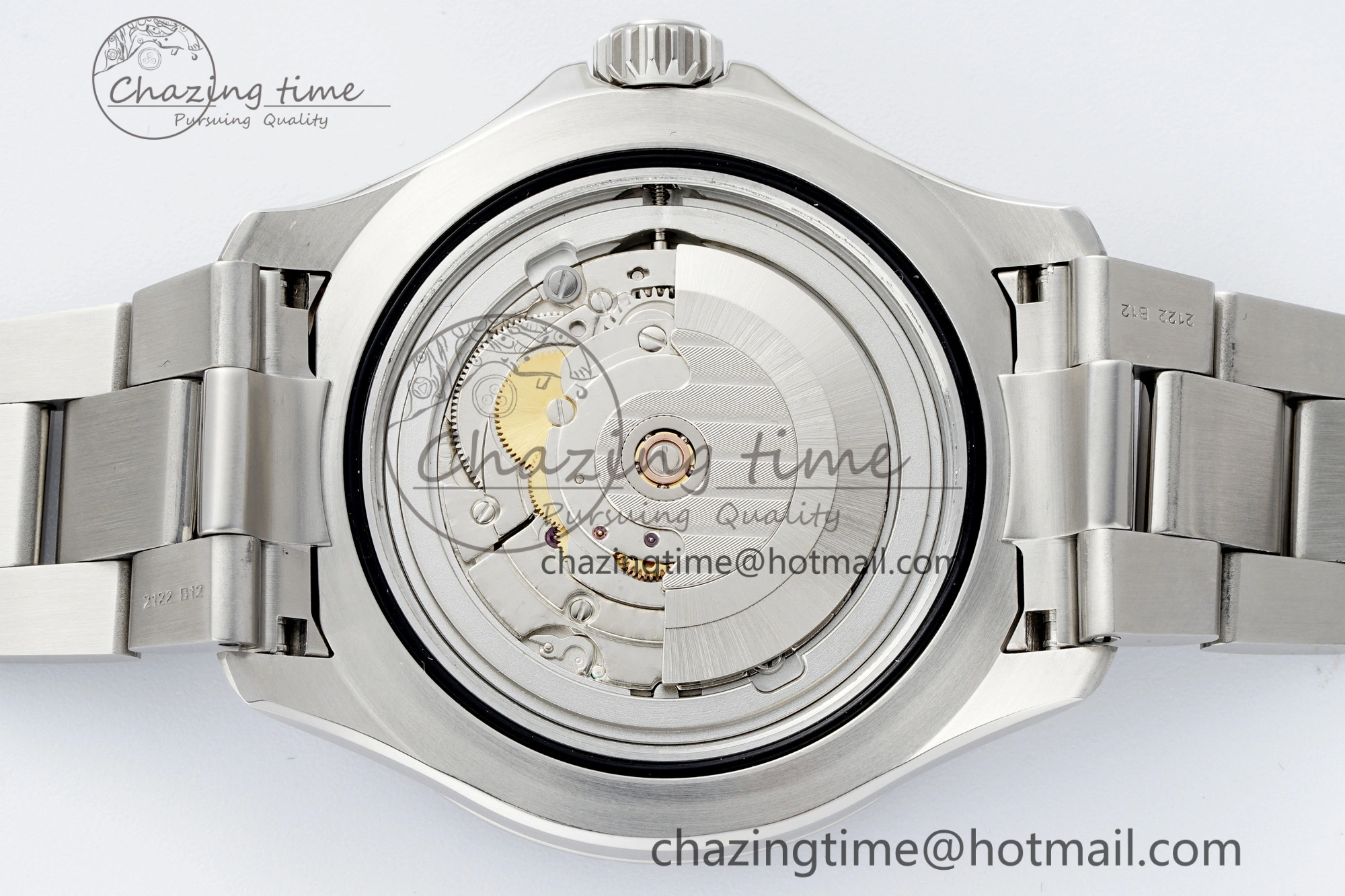 Original Superocean 44mm TF 1:1 Best Edition Green White Dial Green Bezel on SS Bracelet A 5519