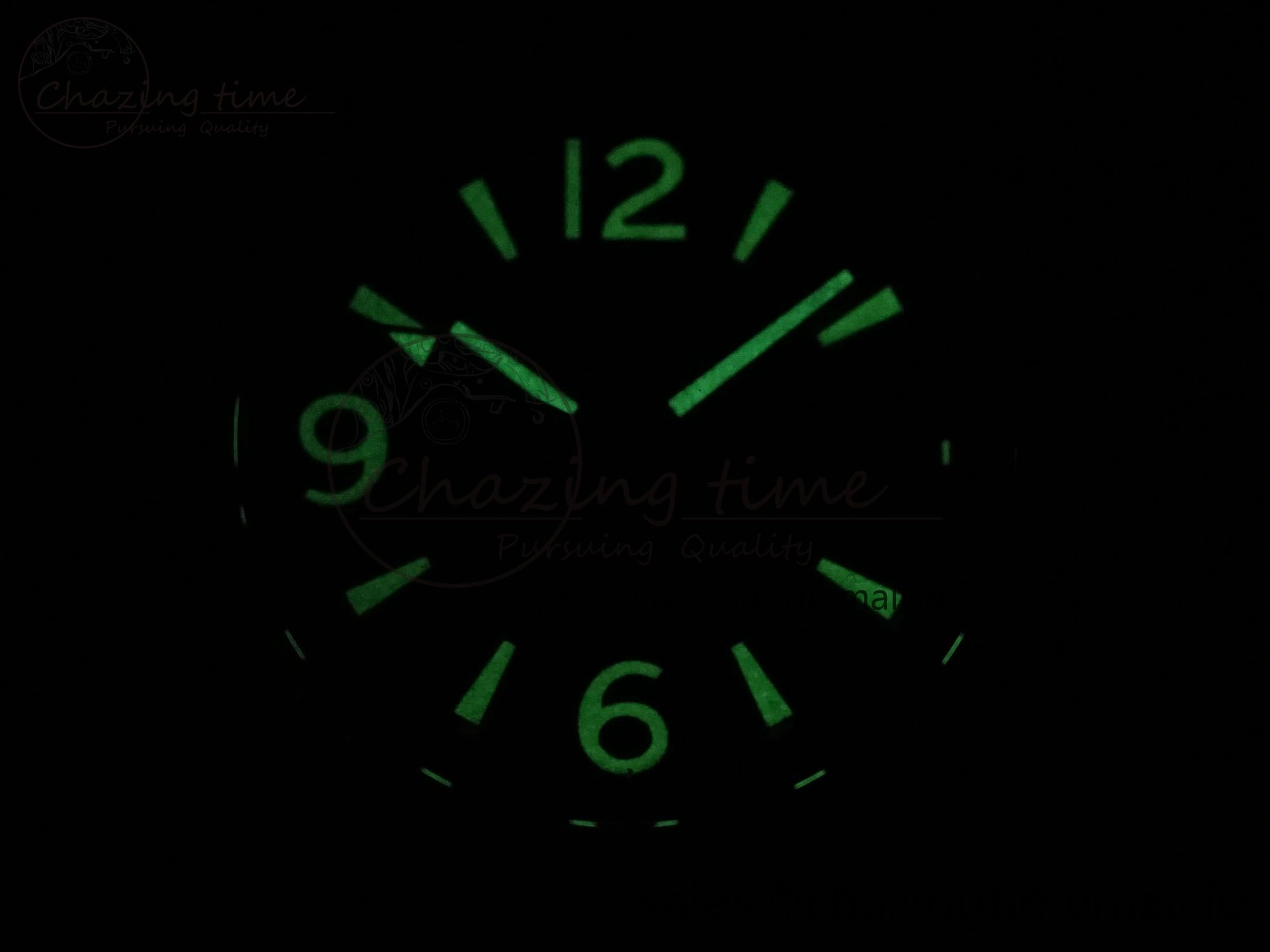Superocean 46mm SS TF 1:1 Best Edition Black Yellow Dial Black Bezel on Black Rubber Strap A2824 V NewStyle 5397