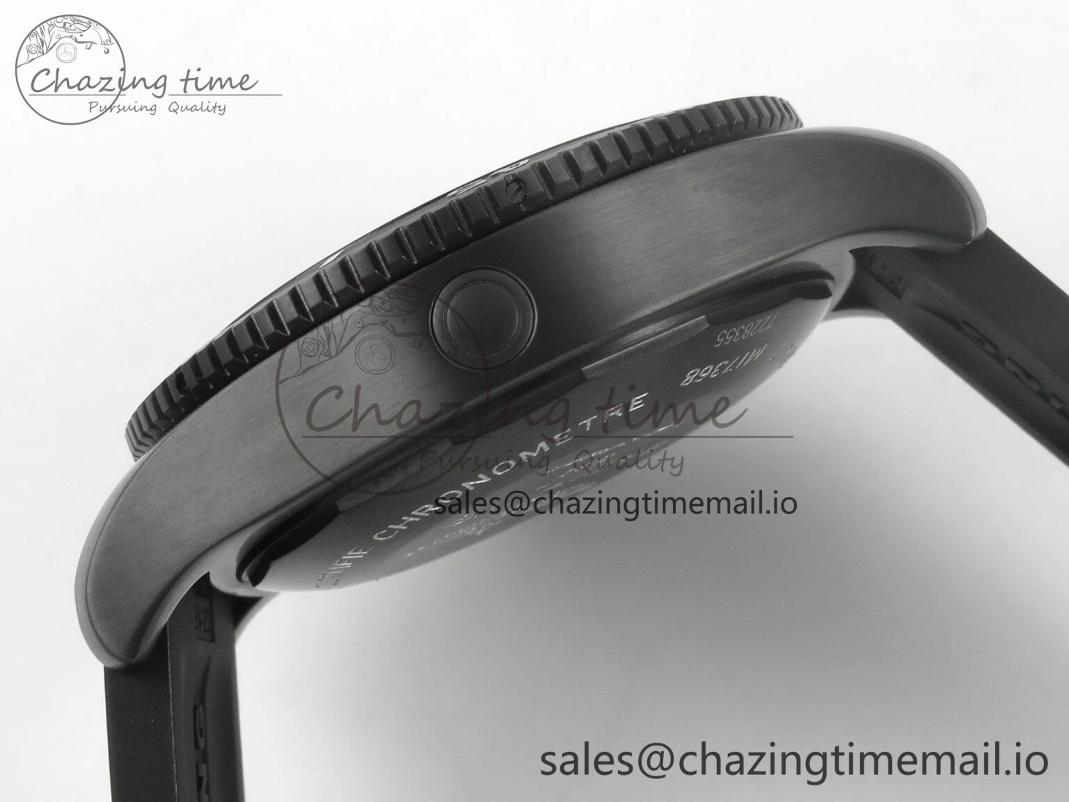 Superocean 46mm TF 1:1 Best Edition Yellow Dial Black Bezel on Black Rubber Strap A2824 V ModernLook 5386