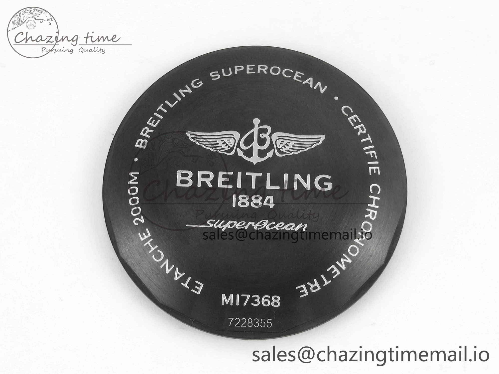 Superocean 46mm TF RG 1:1 Best Edition Black RG Dial Black Bezel on Black Rubber Strap A2824 V Stylish 5385