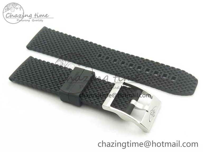 Seasonal Superocean Heritage ii Chrono 46 SS OMF 1:1 Best Edition Black Bezel White Dial on Black Rubber Strap A 5630
