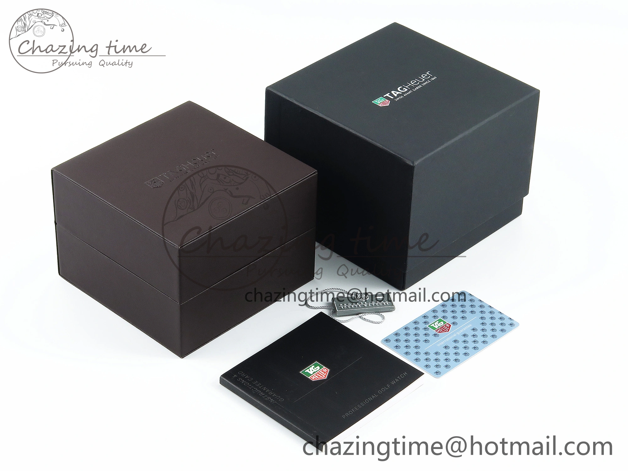 TAG HEUER NEW VERSION WATCH BOX AND PAPERS EasyMatch 9722