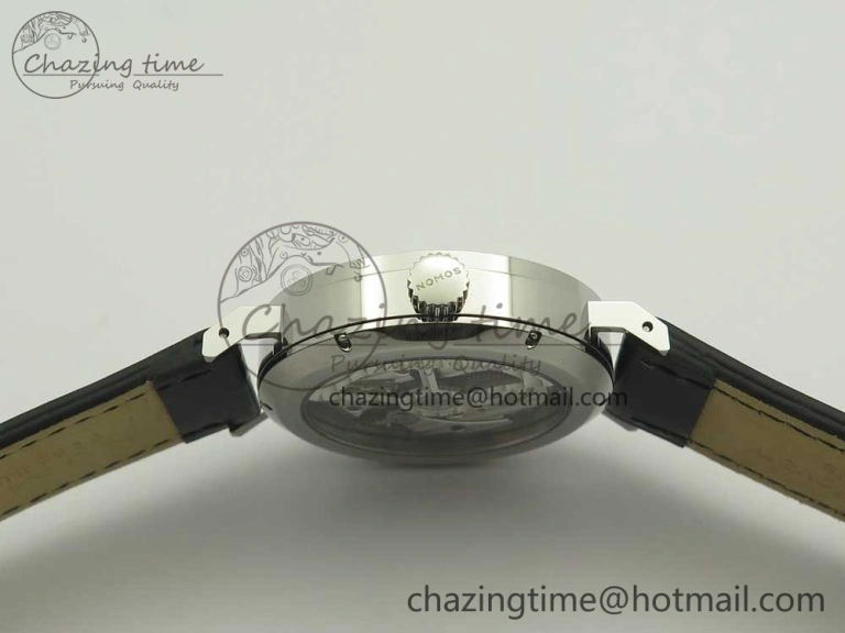 Tangente 38 GPF 1:1 Best Edition White Dial on Black Leather Strap A Thermal 7634
