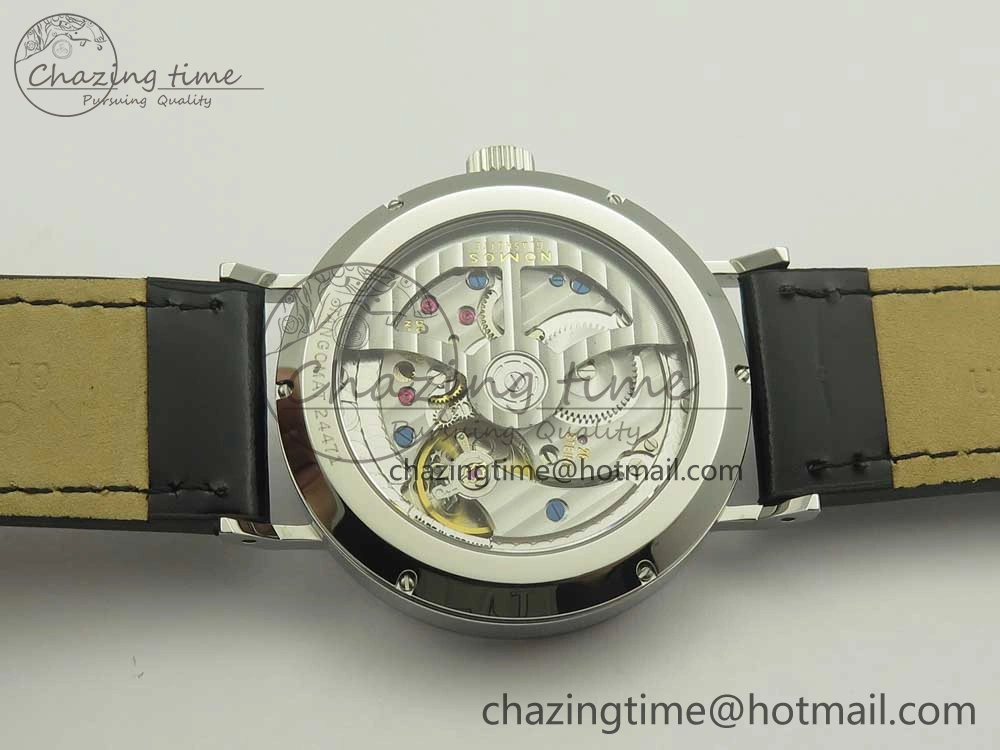 Tangente 38 GPF 1:1 Best Edition White Dial on Black Leather Strap A Thermal 7634