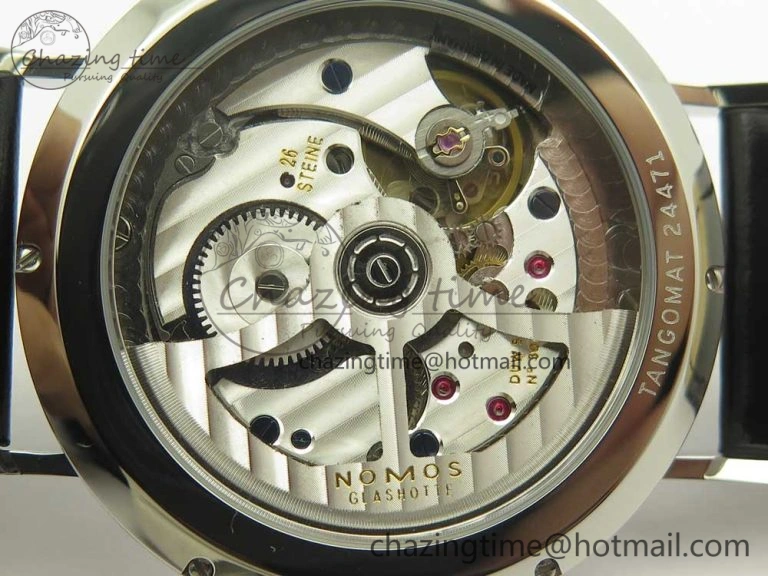 Tangente 38 GPF 1:1 Best Edition White Dial on Black Leather Strap A Thermal 7634