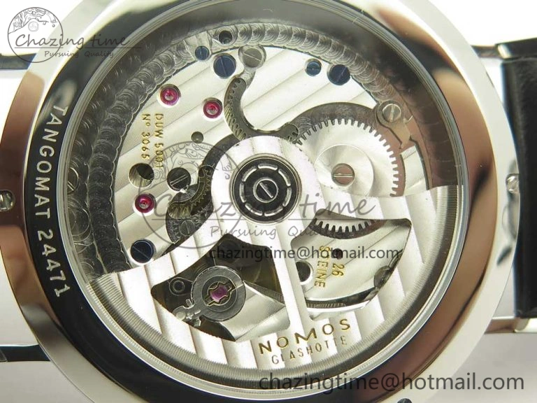 Tangente 38 GPF 1:1 Best Edition White Dial on Black Leather Strap A Thermal 7634