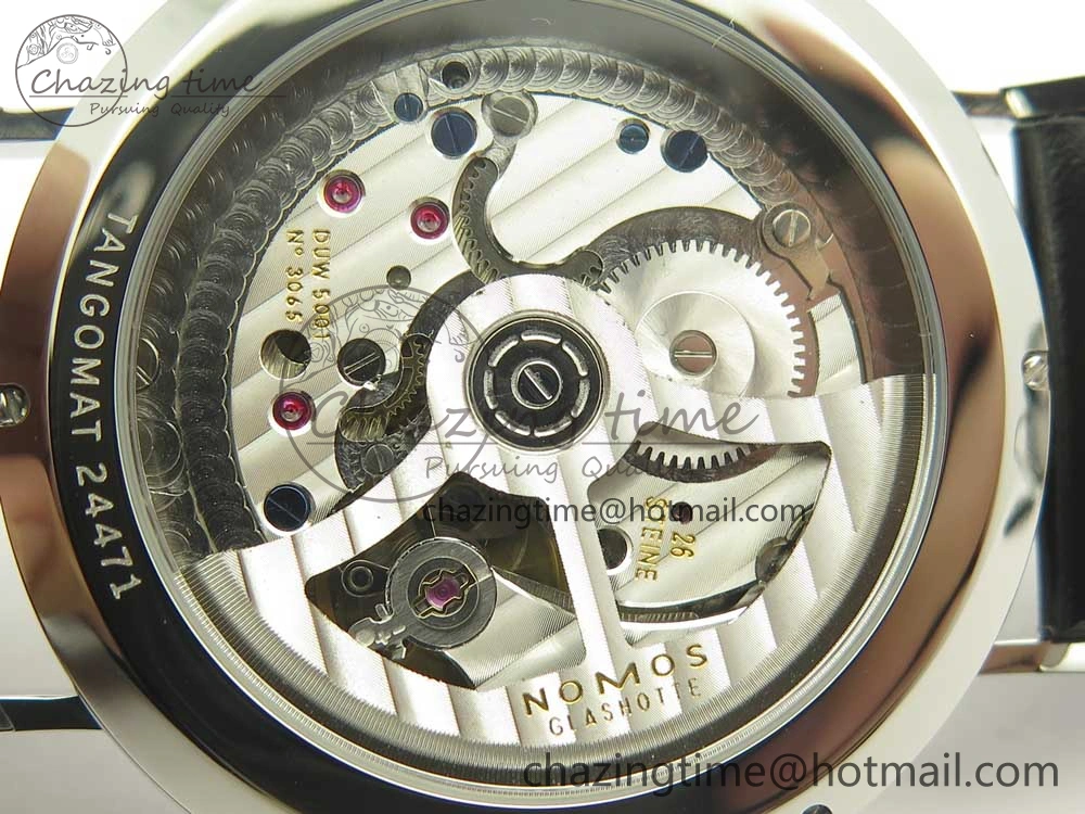 Tangente 38 GPF 1:1 Best Edition White Dial on Black Leather Strap A Thermal 7634