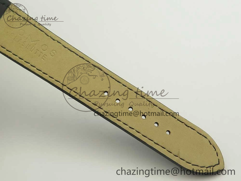 Tangente 38 GPF 1:1 Best Edition White Dial on Black Leather Strap A Thermal 7634