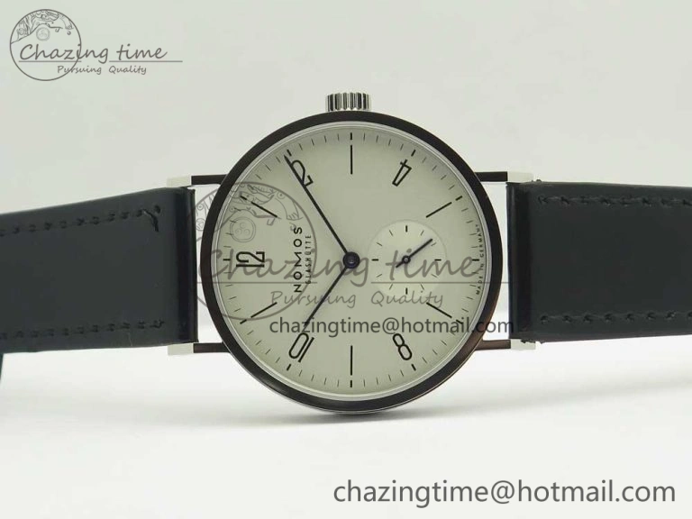 Tangente 38 GPF 1:1 Best Edition White Dial on Black Leather Strap A Thermal 7634