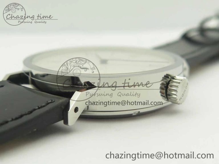 Tangente 38 GPF 1:1 Best Edition White Dial on Black Leather Strap A Thermal 7634