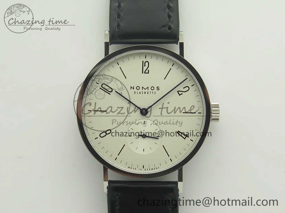 Tangente 38 GPF 1:1 Best Edition White Dial on Black Leather Strap A Thermal 7634