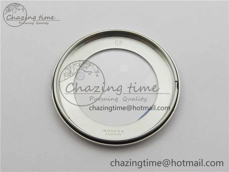 Elegant Tangente Automatic 38mm SS MKS 1:1 Best Edition White Dial Roman Markers on Black Leather Strap A23J 7693