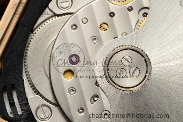 OdorResistant Tank 41 RG APSF 1:1 Best Edition White Dial on Brown Leather Strap MIYOTA 6051