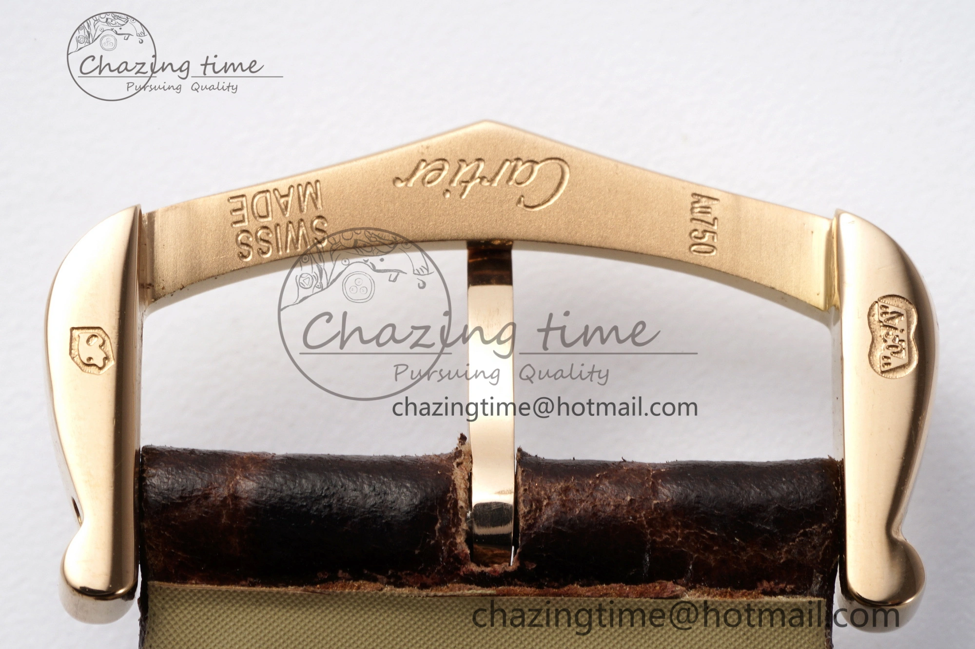 OdorResistant Tank 41 RG APSF 1:1 Best Edition White Dial on Brown Leather Strap MIYOTA 6051