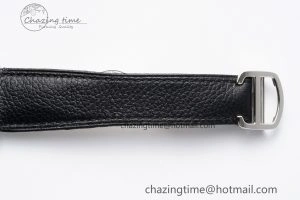 Tank 41 SS APSF 1:1 Best Edition White Dial on Black Leather Strap MIYOTA Modern 6052