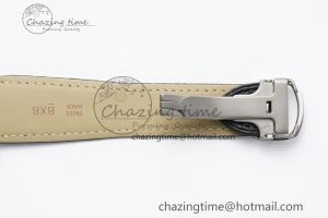 Tank 41 SS APSF 1:1 Best Edition White Dial on Black Leather Strap MIYOTA Modern 6052