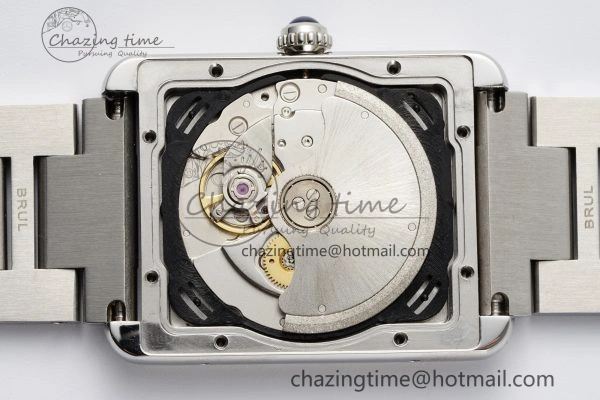 Durable Tank 41 SS APSF 1:1 Best Edition White Dial on SS Bracelet MIYOTA 6050