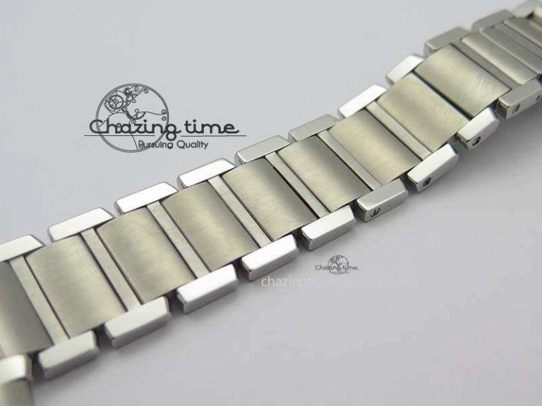 ZeroBulk Tank Francaise 30mm Ladies SS TW 1:1 Best Edition White Dial On SS Bracelet Ronda Quartz 6326