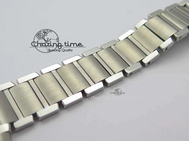 ZeroBulk Tank Francaise 30mm Ladies SS TW 1:1 Best Edition White Dial On SS Bracelet Ronda Quartz 6326