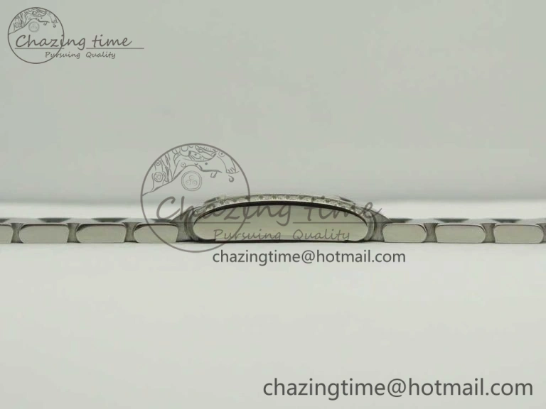 Tank Francaise Ladies 25mm Dia Bezel SS 8848F 1:1 Best Edition Ivory Dial on SS Bracelet Ronda Quartz StreetReady 10642