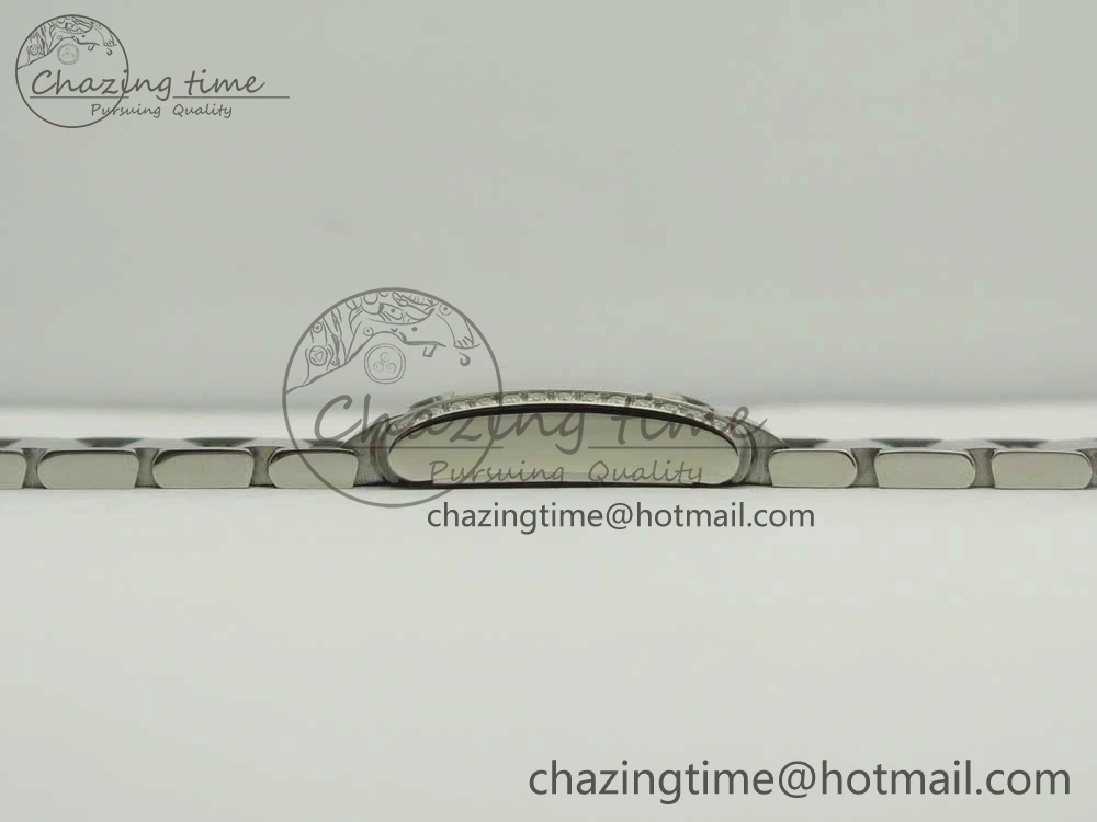 Tank Francaise Ladies 25mm Dia Bezel SS 8848F 1:1 Best Edition Ivory Dial on SS Bracelet Ronda Quartz StreetReady 10642