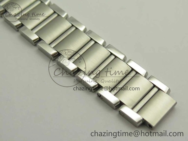 ZeroBulk Tank Francaise Ladies 25mm SS 8848F 1:1 Best Edition Pink Dial on SS Bracelet Ronda Quartz 10639