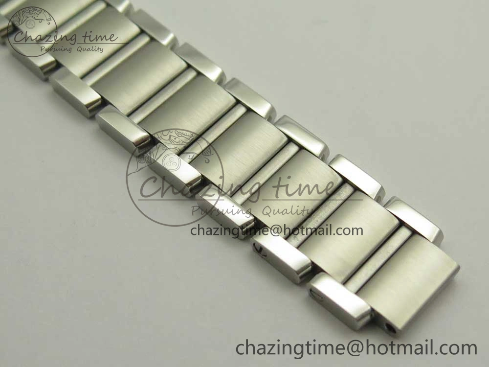 ZeroBulk Tank Francaise Ladies 25mm SS 8848F 1:1 Best Edition Pink Dial on SS Bracelet Ronda Quartz 10639