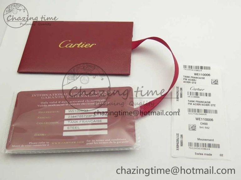 Tank Francaise Ladies 25mm SS 8848F 1:1 Best Edition White Dial Diamond Markers on SS Bracelet Ronda Quartz Elegant 6175