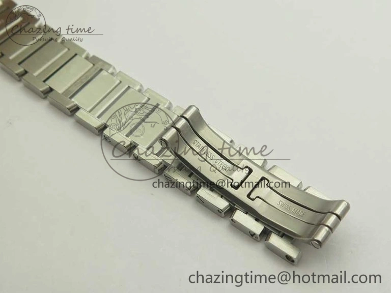 TravelReady Tank Francaise Ladies 25mm SS 8848F 1:1 Best Edition White Dial on SS Bracelet Ronda Quartz 6176