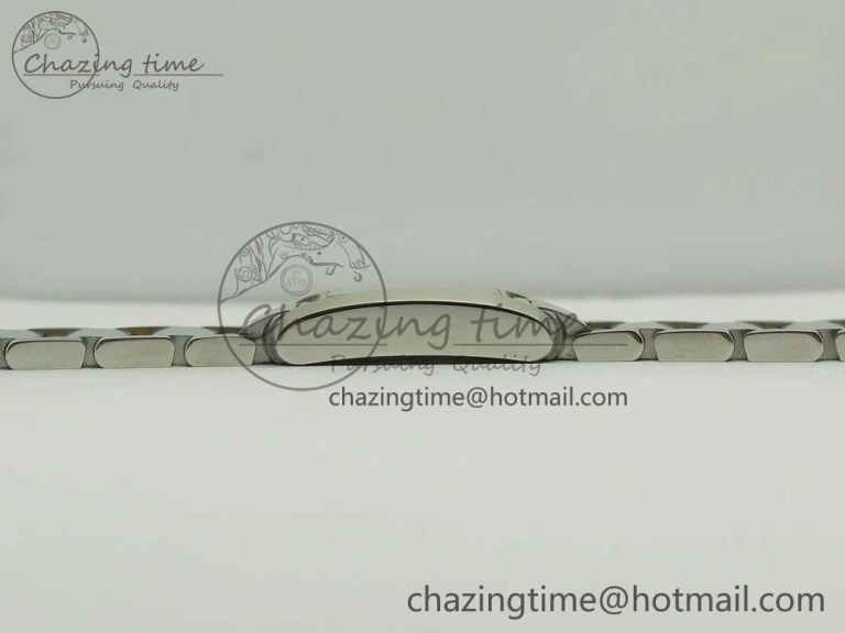 NewStyle Tank Francaise Ladies 25mm SS YG 8848F 1:1 Best Edition Ivory Dial on SS YG Bracelet Ronda Quartz 10641