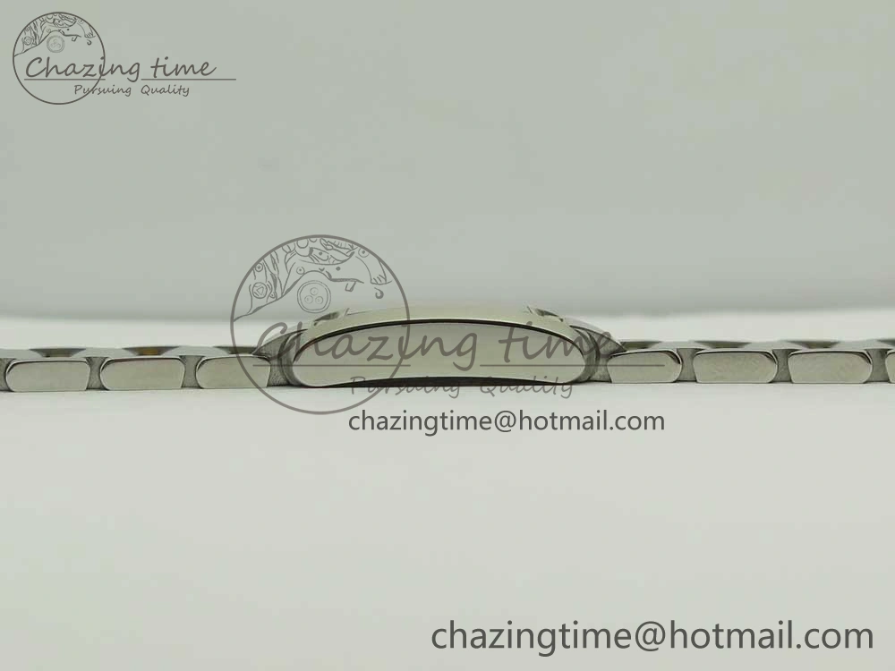 NewStyle Tank Francaise Ladies 25mm SS YG 8848F 1:1 Best Edition Ivory Dial on SS YG Bracelet Ronda Quartz 10641