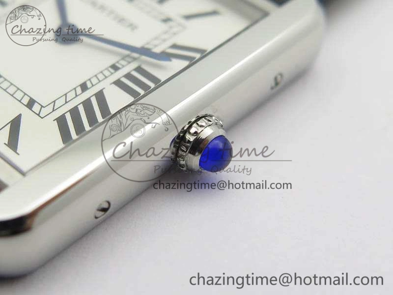 Tank Ladies W5200002 28mm SS GF 1:1 Best Edition White Dial On Black Leather Strap Ronda Quartz Soft 10751