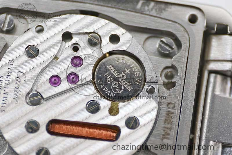 Efficient Tank Louis Ladies 29.5mm SS K11F Best Edition White Dial on SS Bracelet Ronda Quartz 10215
