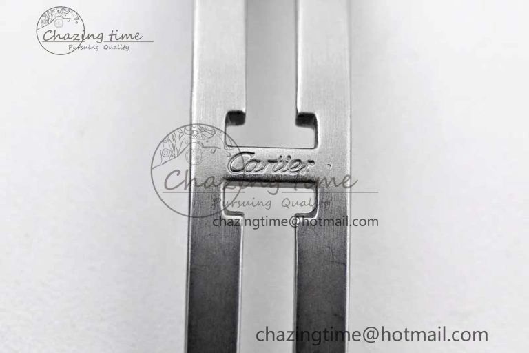 Efficient Tank Louis Ladies 29.5mm SS K11F Best Edition White Dial on SS Bracelet Ronda Quartz 10215