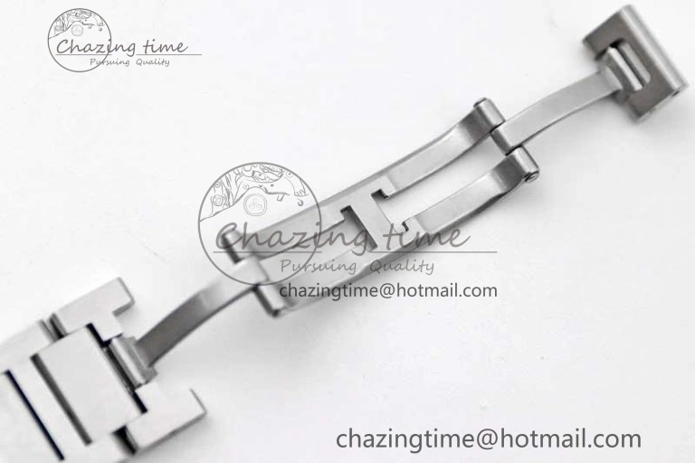 Tank Louis Ladies 33.7mm SS K11F Best Edition White Dial on SS Bracelet Ronda Quartz EasyMatch 6054