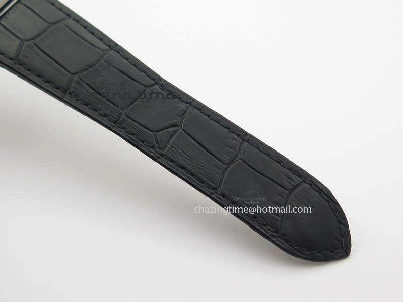 Tank MC JF Best Edition SS Black Textured Dial On Black Leather Strap A23J Cal Effortless 6330