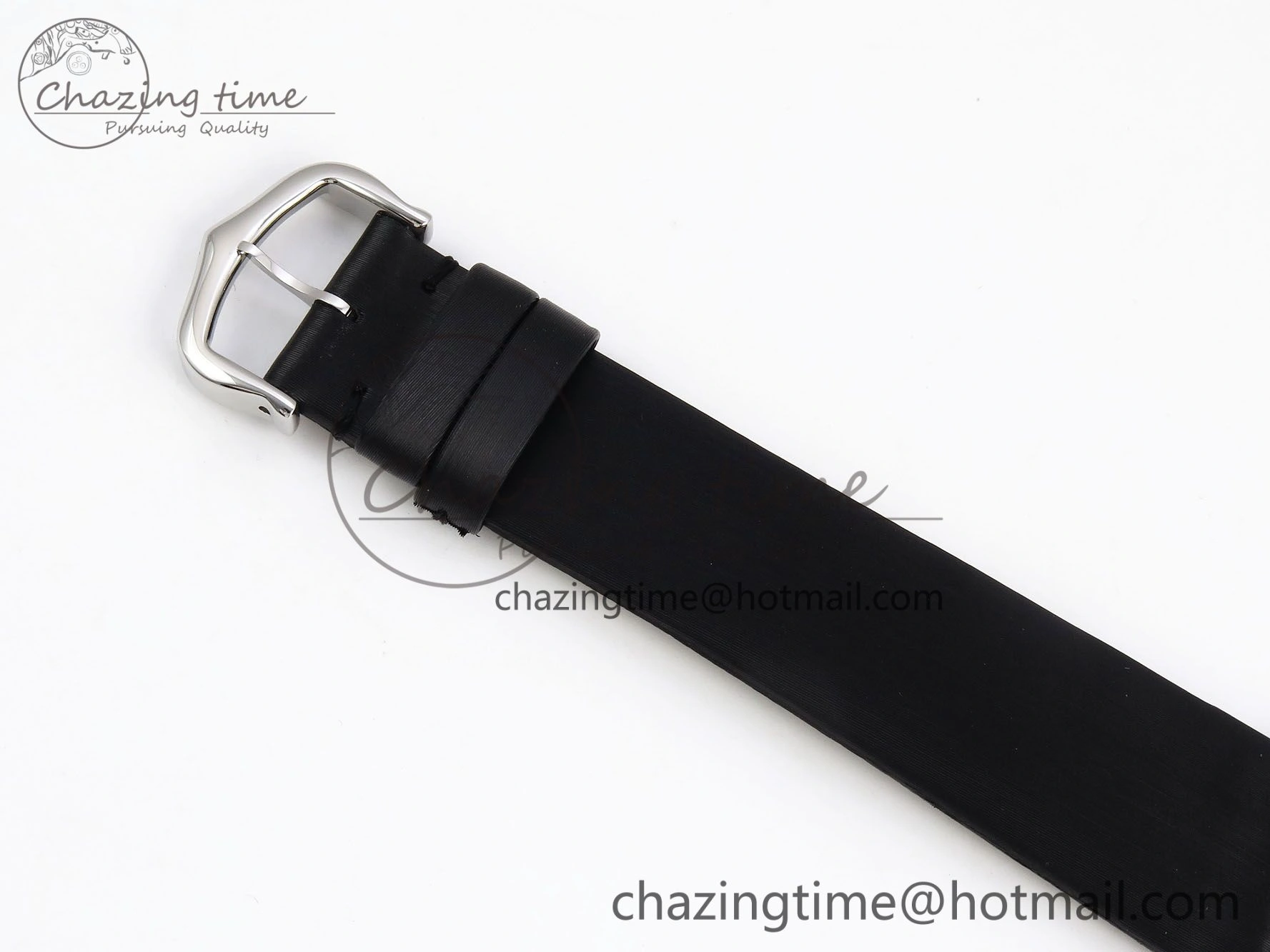 Tank Must Large SS 33.7mm DRF 1:1 Best Edition White Dial Diamonds Bezel on Black Calfskin Strap Swiss Quartz Colorful 5955