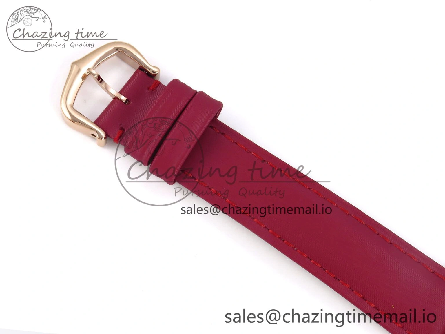 Tank Must RG 22mm AF 1:1 Best Edition White Dial on Red Fabric Strap Ronda Quartz SoftTouch 5871
