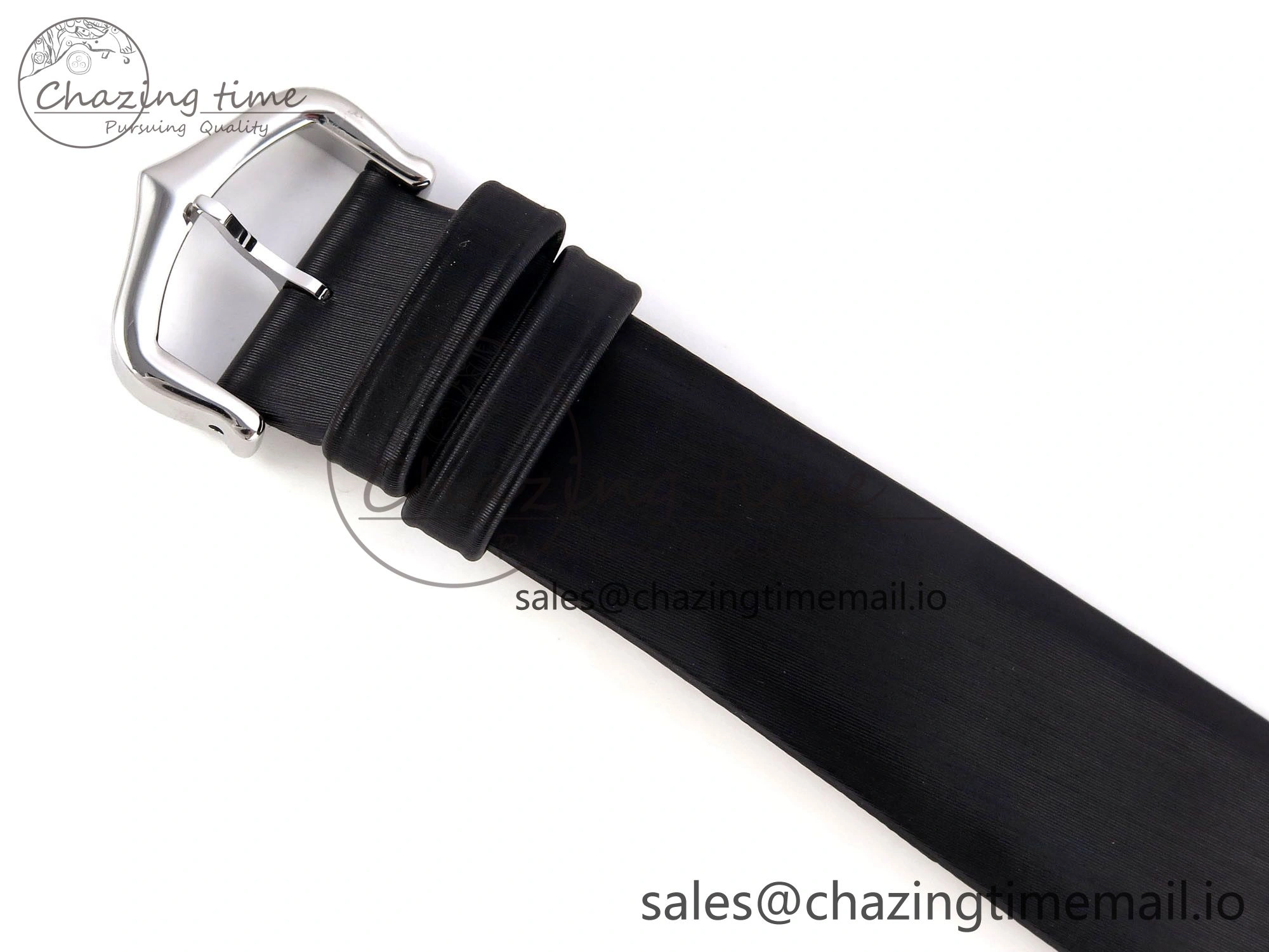 Tank Must SS 25.5mm AF 1:1 Best Edition White Dial Diamonds Bezel on Black Fabric Strap Ronda Quartz Comfortable 5883