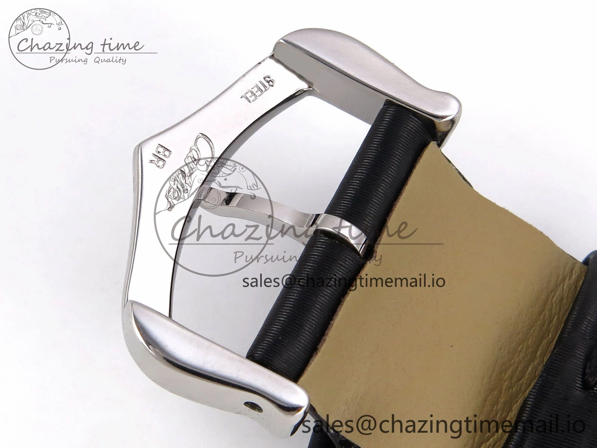 Tank Must SS 25.5mm AF 1:1 Best Edition White Dial Diamonds Bezel on Black Fabric Strap Ronda Quartz Comfortable 5883