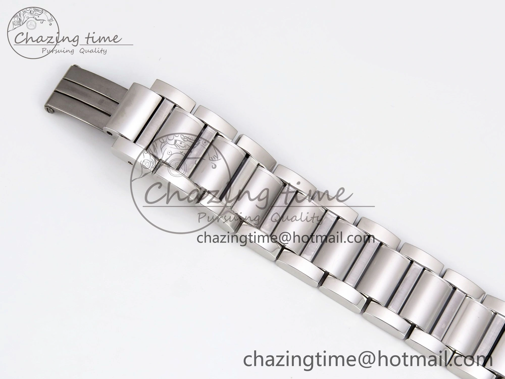 Timeless Tank Must SS 33.7mm DRF 1:1 Best Edition White Dial on SS Bracelet Jap Quartz 5964