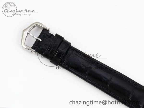 Tank Must Small SS 29mm DRF 1:1 Best Edition Black Dial on Black Leather Strap Swiss Quartz WrinkleFree 5954