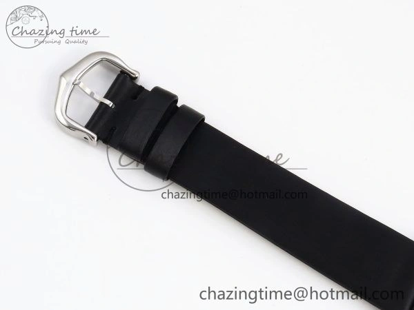 Tank Must Small SS 29mm DRF 1:1 Best Edition White Dial Diamonds Bezel on Black Calfskin Strap Swiss Quartz Stylish 5952