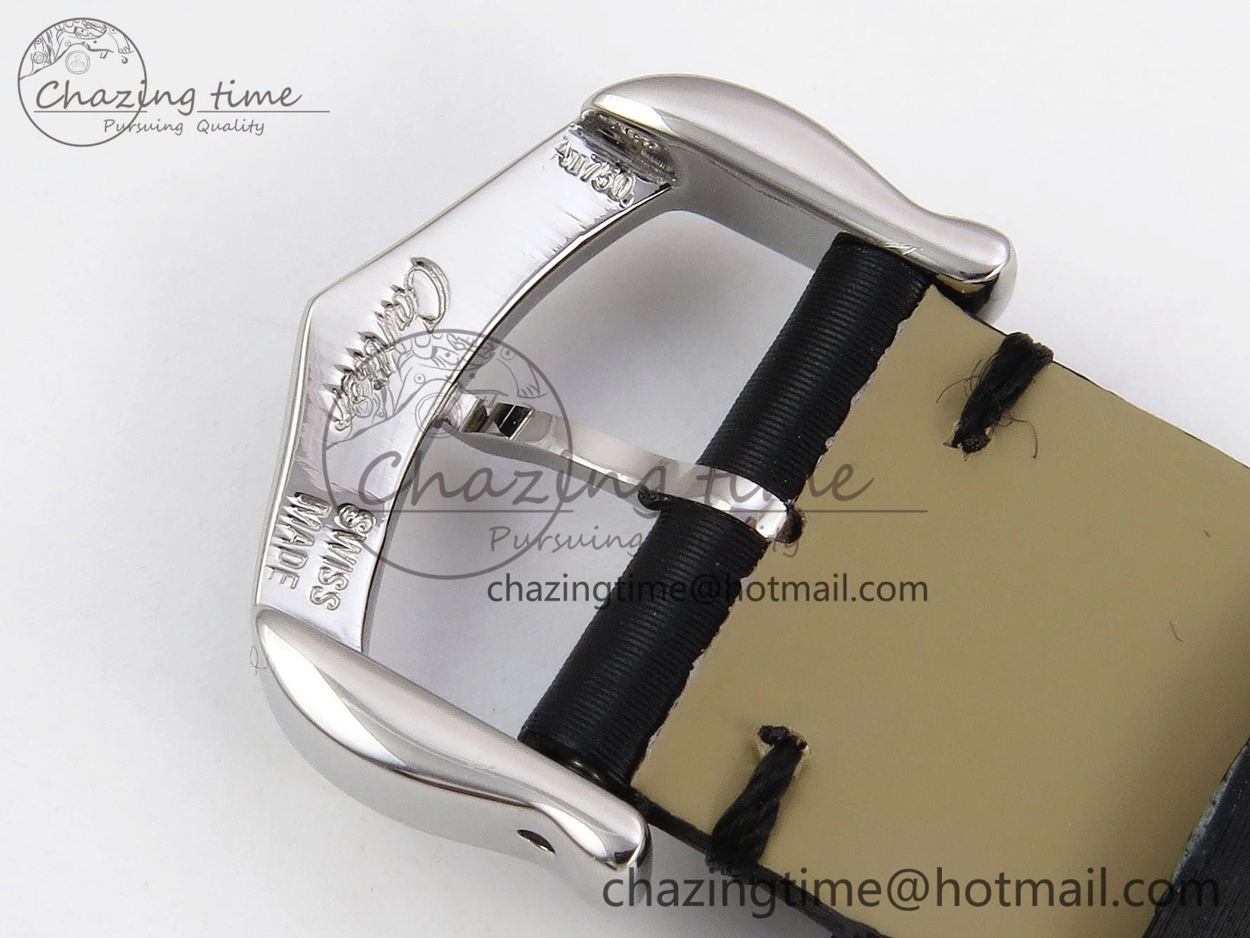 Tank Must Small SS 29mm DRF 1:1 Best Edition White Dial Diamonds Bezel on Black Calfskin Strap Swiss Quartz Stylish 5952